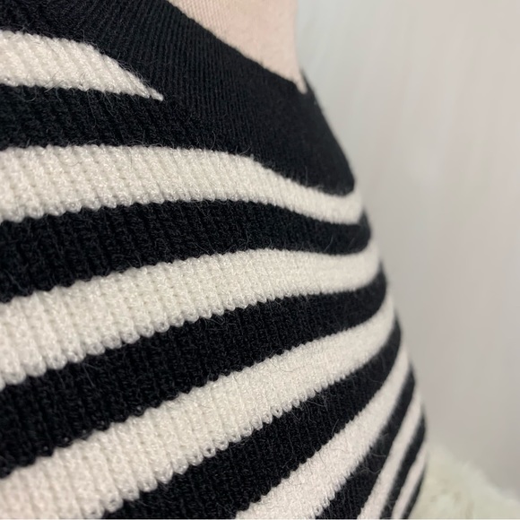 English Factory Black & White Striped Sweater Top - Picture 12 of 12